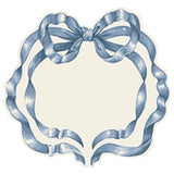 Blue Bow Die-Cut Placemat | 12 Sheets