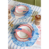 Die-cut American Floral Wreath Placemat | 12 Sheets