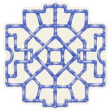 Die-Cut Blue Bamboo Placemat | 12 Sheets