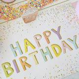 Happy Birthday Sprinkles Placemat | Pad of 20 Sheets