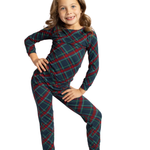 Kid's Layton Plaid Long Sleeve Pajamas Set of 2_The Royal Standard_273260882