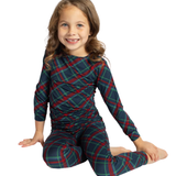Kid's Layton Plaid Long Sleeve Pajamas Set of 2_The Royal Standard_273260882