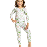 Kid's Nutcracker Trellis Long Sleeve Pajamas_The Royal Standard_273260961
