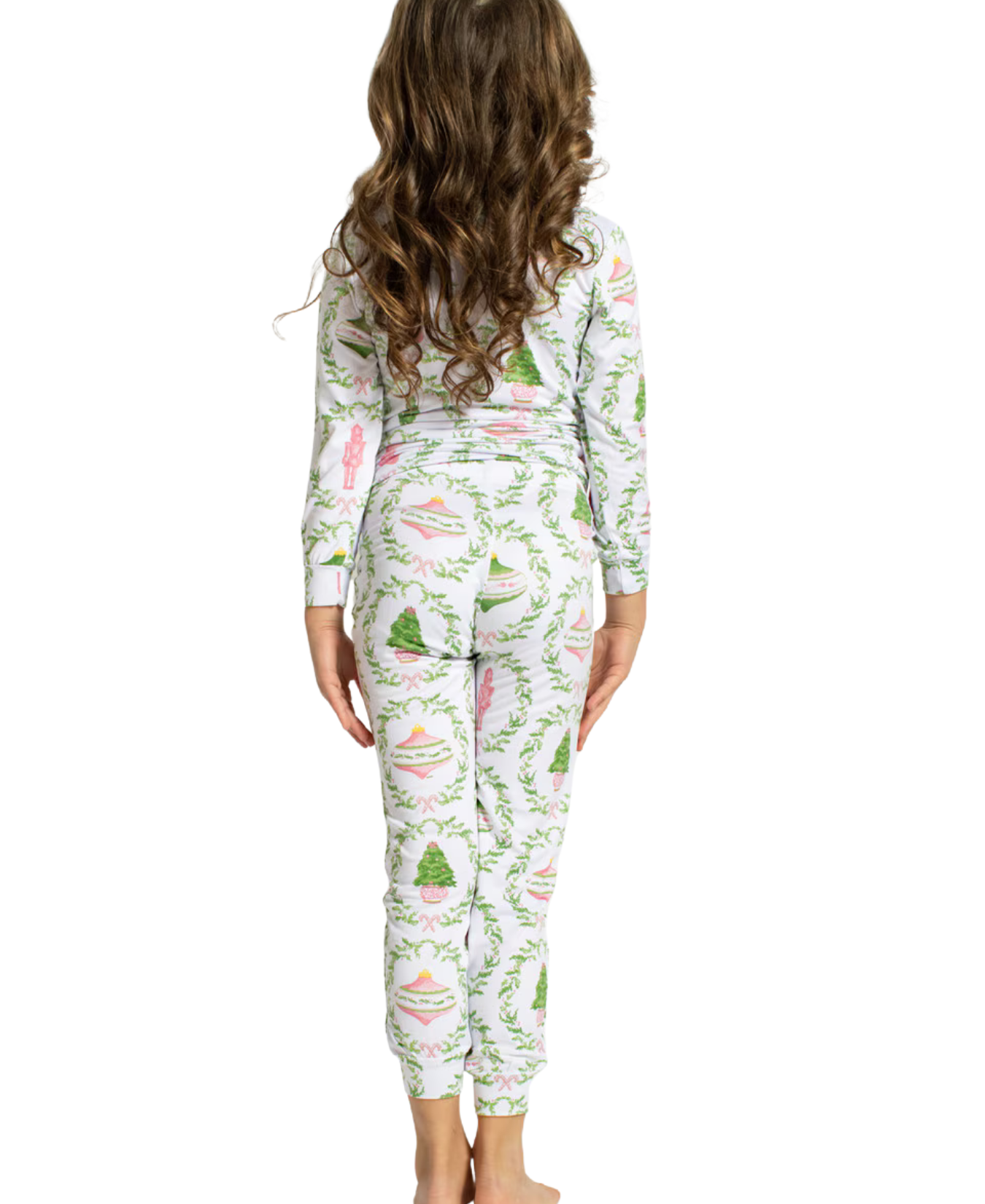 Kid's Nutcracker Trellis Long Sleeve Pajamas_The Royal Standard_273260961