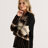 Knit Cardigan-Black-Zaket&Plover-ZP8505U