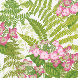 Fern Garden Luncheon Napkin