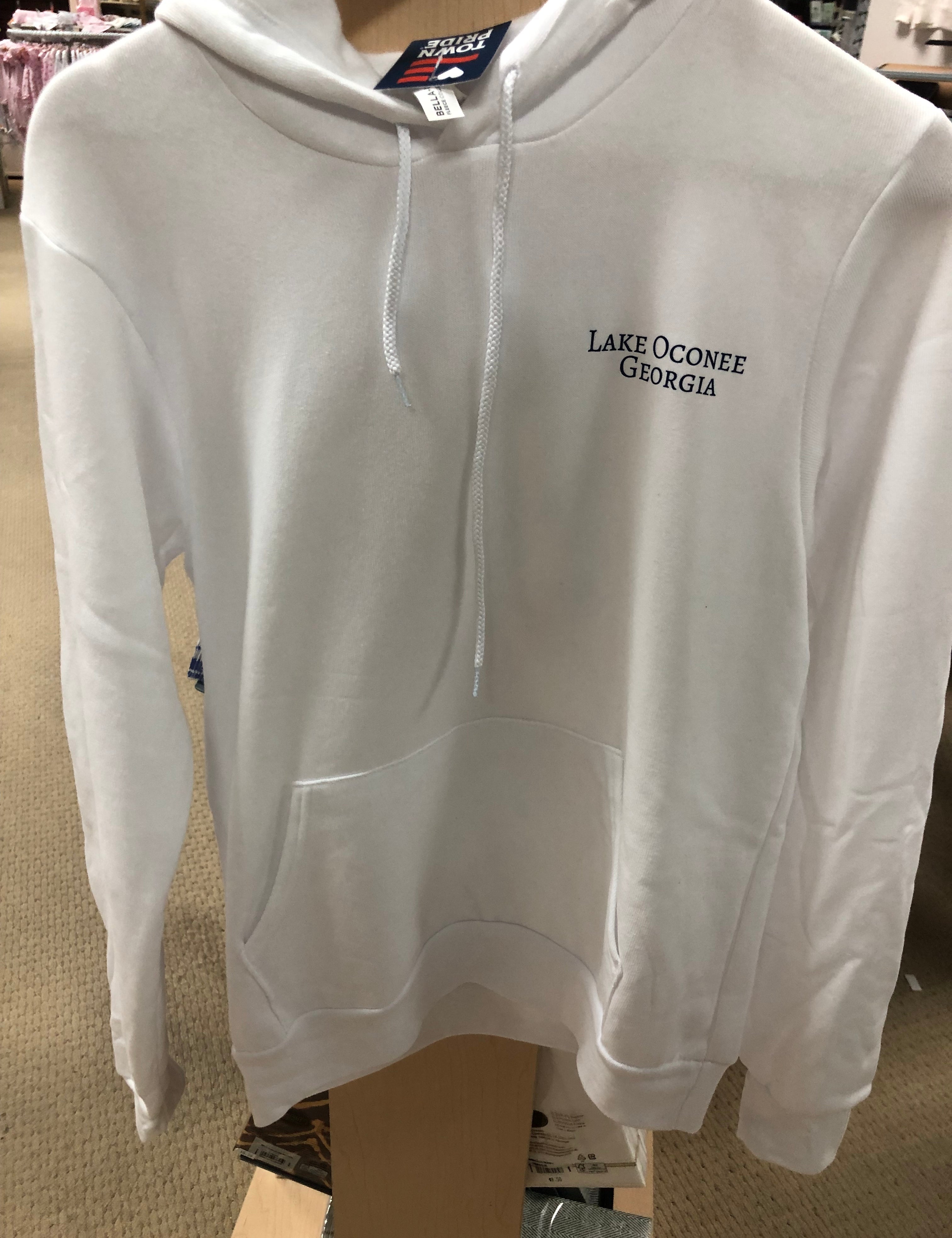 Unisex Lake Oconee Sweatshirt w/Map