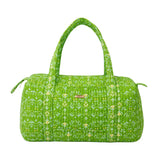 Quilted Signature Duffle | Petal Garden