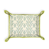 Petite Frond Blue Snap Tray