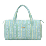 Quilted Signature Duffle | Rosemary Stripe Blue