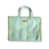 Hanging Travel Case | Rosemary Stripe Blue