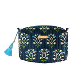 Signature Cosmetic Bag | Rosemary Indigo