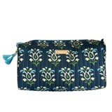 Signature Cosmetic Bag | Rosemary Indigo