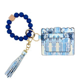 Ocean Breeze Keychain Wristlet Wallet