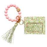 Lagos Blush Keychain Wristlet Wallet
