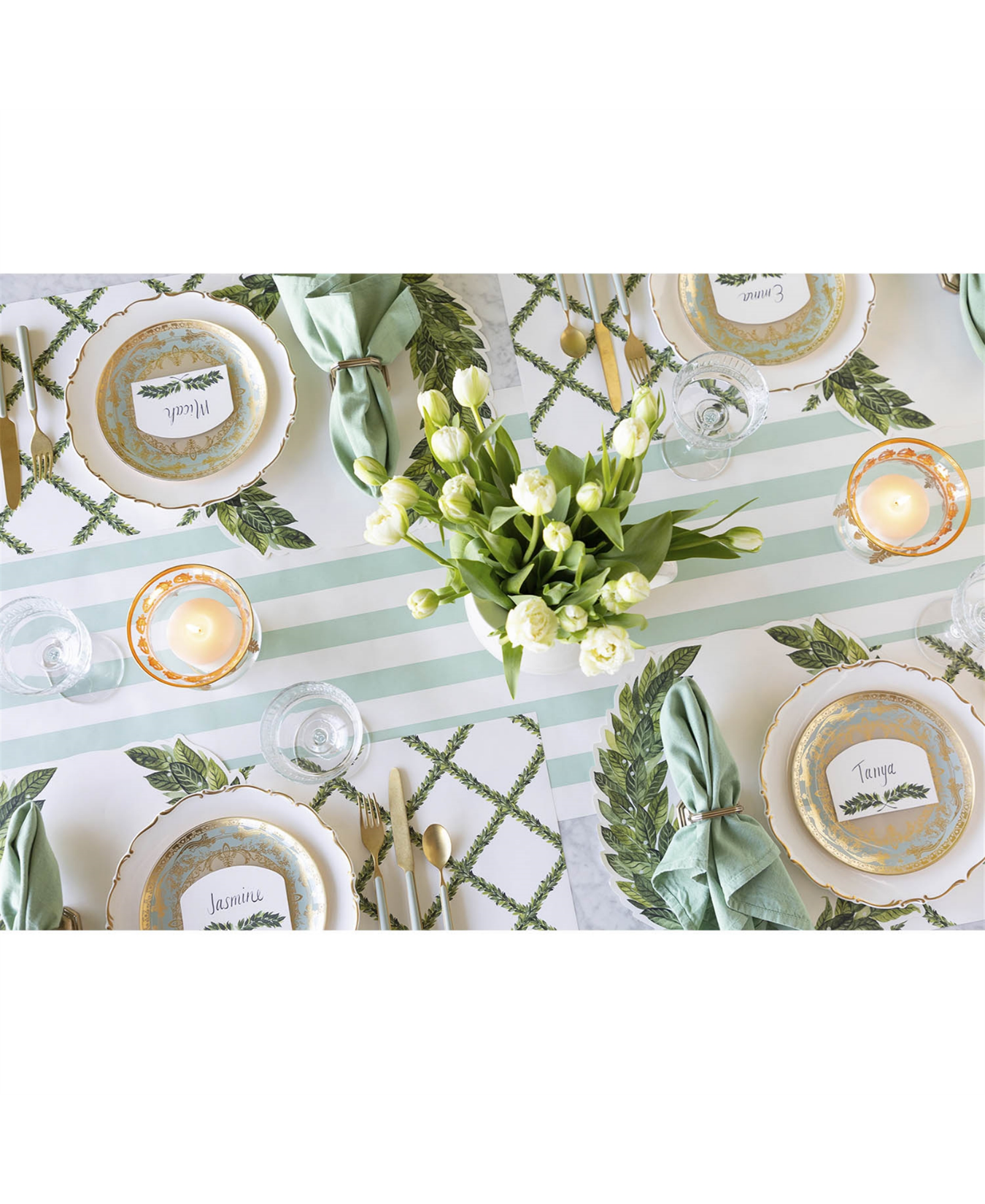 Laurel Lattice Placemats-Hester & Cook-KP1794EF