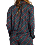 Layton Plaid Long Sleeve Button Up Sleep Shirt_The Royal Standard_273260891