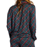 Layton Plaid Long Sleeve Button Up Sleep Shirt_The Royal Standard_273260891