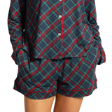 Layton Plaid Sleep Shorts_The Royal Standard_273260897