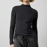 Long Sleeve Funnel Neck_Lilla P_PA3685
