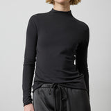 Long Sleeve Funnel Neck_Lilla P_PA3685