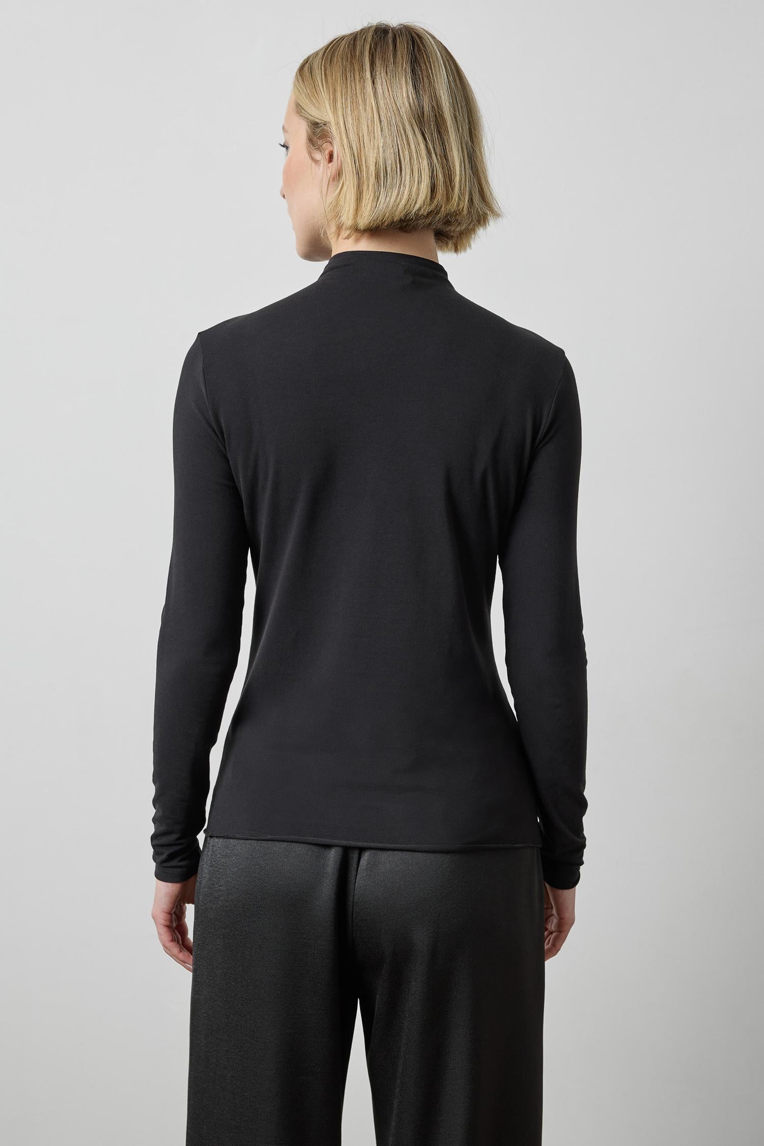 Long Sleeve Funnel Neck_Lilla P_PA3685