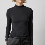 Long Sleeve Funnel Neck_Lilla P_PA3685