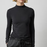 Long Sleeve Funnel Neck_Lilla P_PA3685
