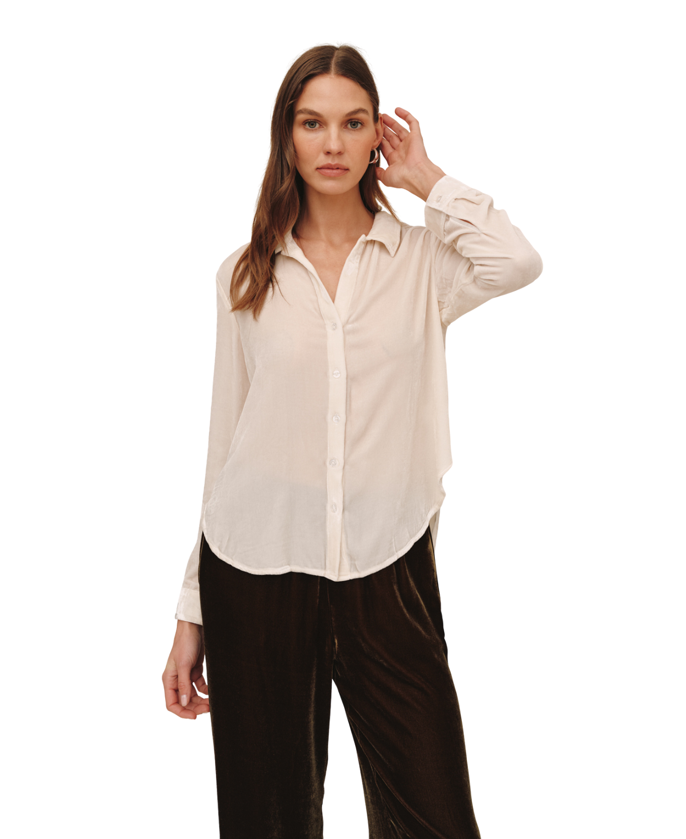 Long Sleeve Clean Shirt-Bella Dahl-B4923-707-302