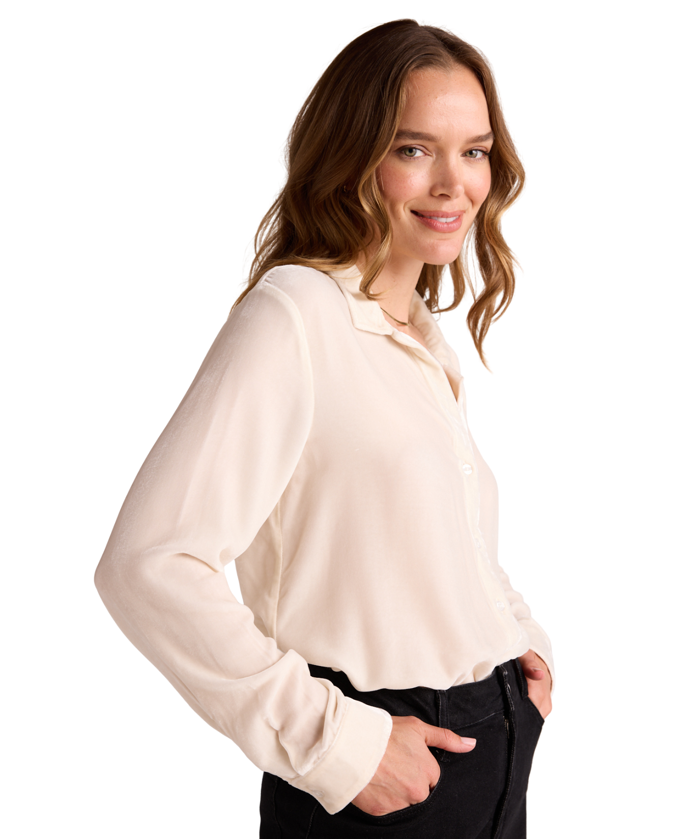 Long Sleeve Clean Shirt-Bella Dahl-B4923-707-302