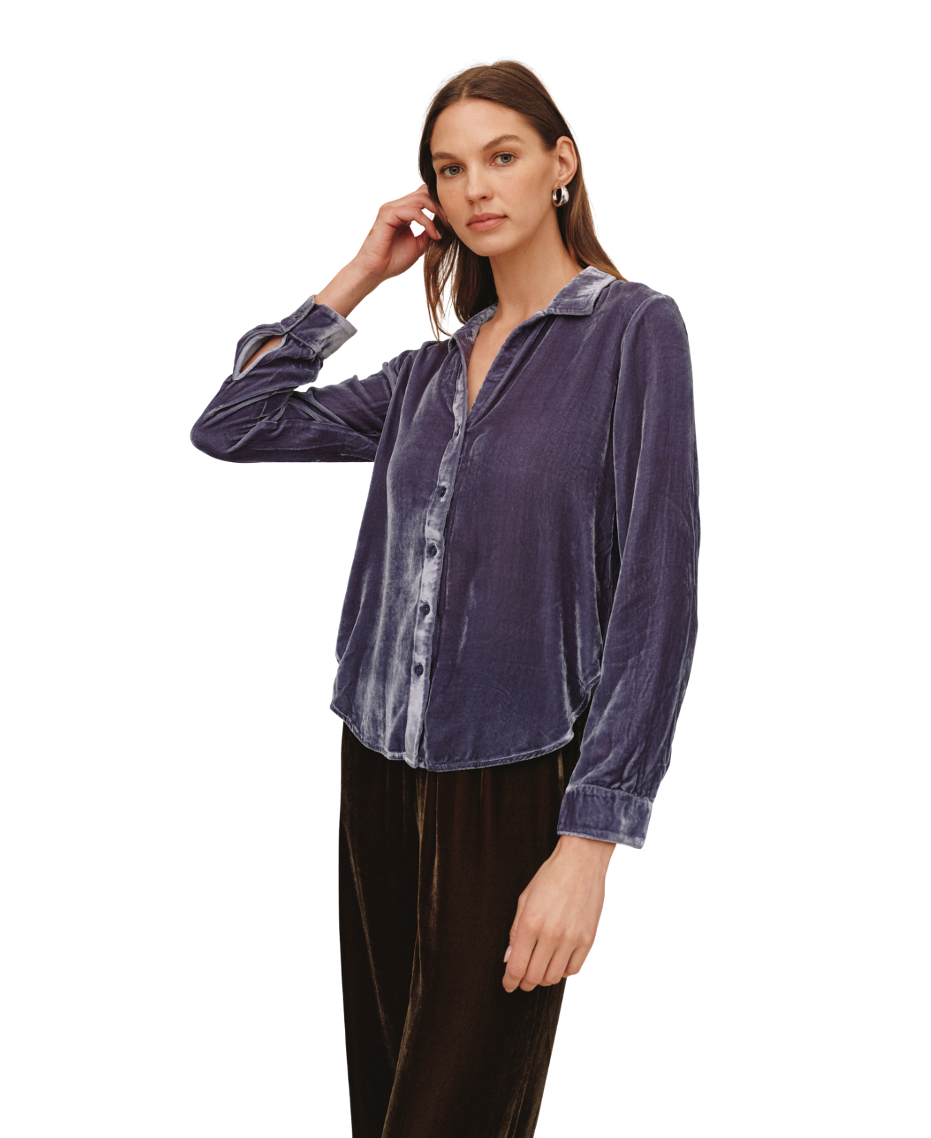 Long Sleeve Clean Shirt-Bella Dahl-B4923-707-302