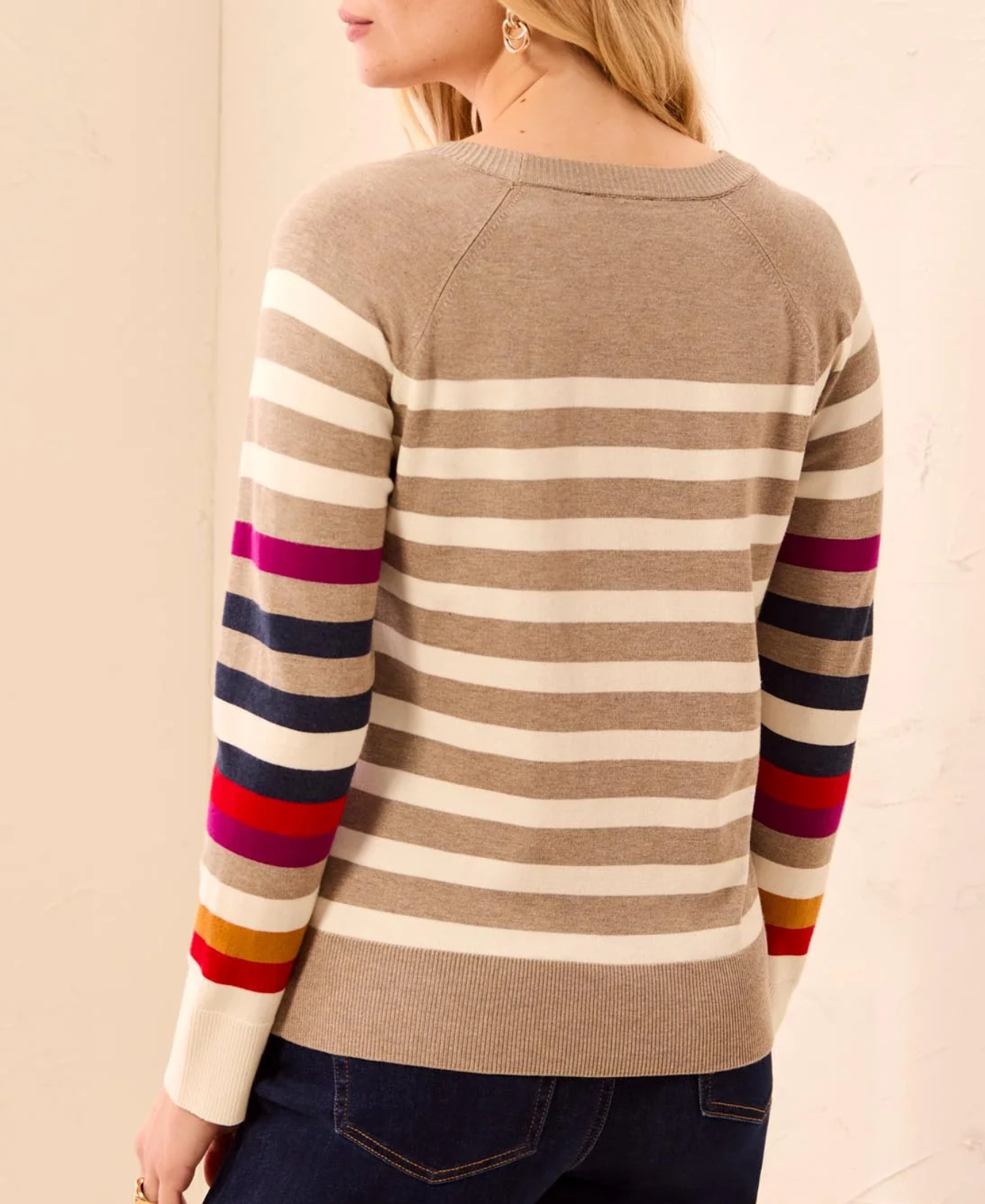 Long Sleeve Crew Neck Sweater_Tribal_3132O-8477