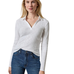 Long Sleeve Polo Neck Top_Lila P_PA3529