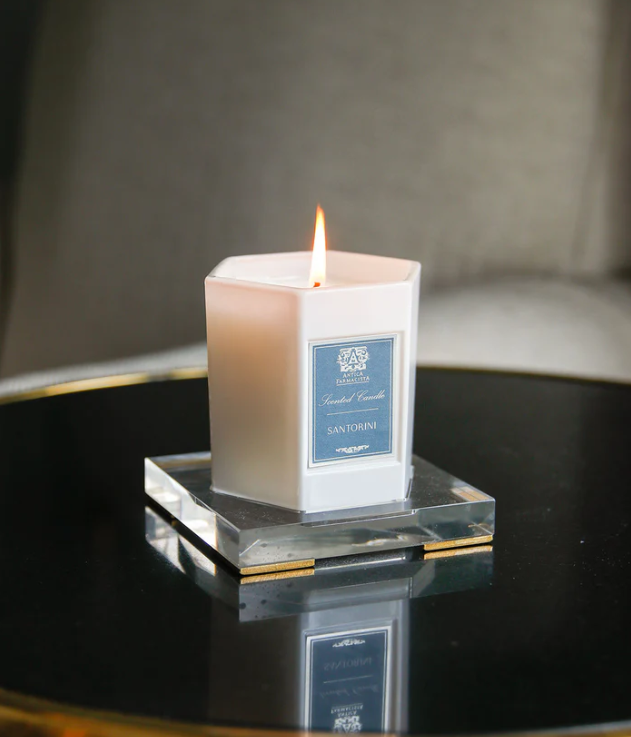 Lucite Tray for 9oz Hex Candle_Antica Farmacista_CR3PSC