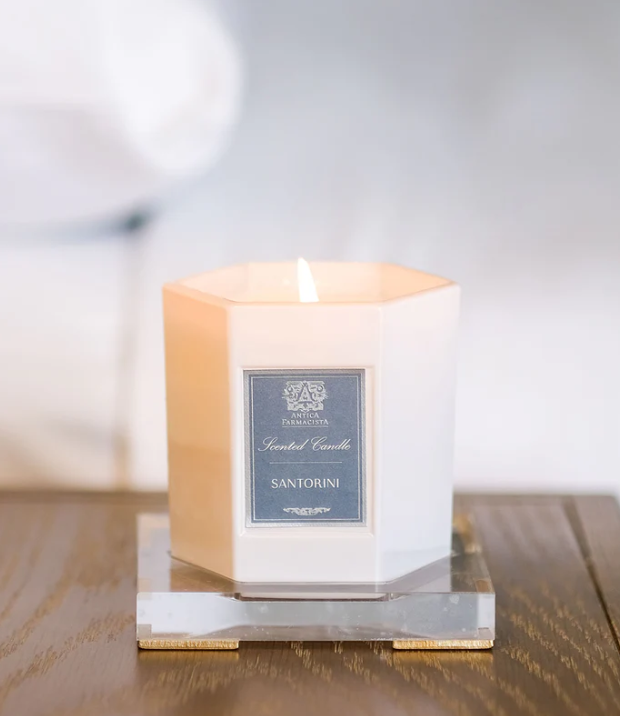Lucite Tray for 9oz Hex Candle_Antica Farmacista_CXLTRAY