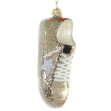 Luxe Star Sneaker Glass Ornament-Tan-CodyFoster&Co_GL-1333-T