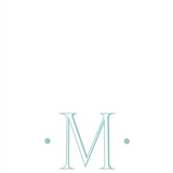 Paper Linen Boxed Guest Towel - Antique Initial in Robin's Egg Blue