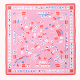 Mahjong Silk Scarf-Swells
