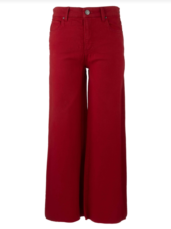 Meg High Rise Fab Ab Wide Leg Raw Hem_Kut from the Kloth_KG1516ME6