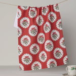 Merry Mistletoe Tea Towel-Geometry-TT-MF-MERRY-MISTLETOE