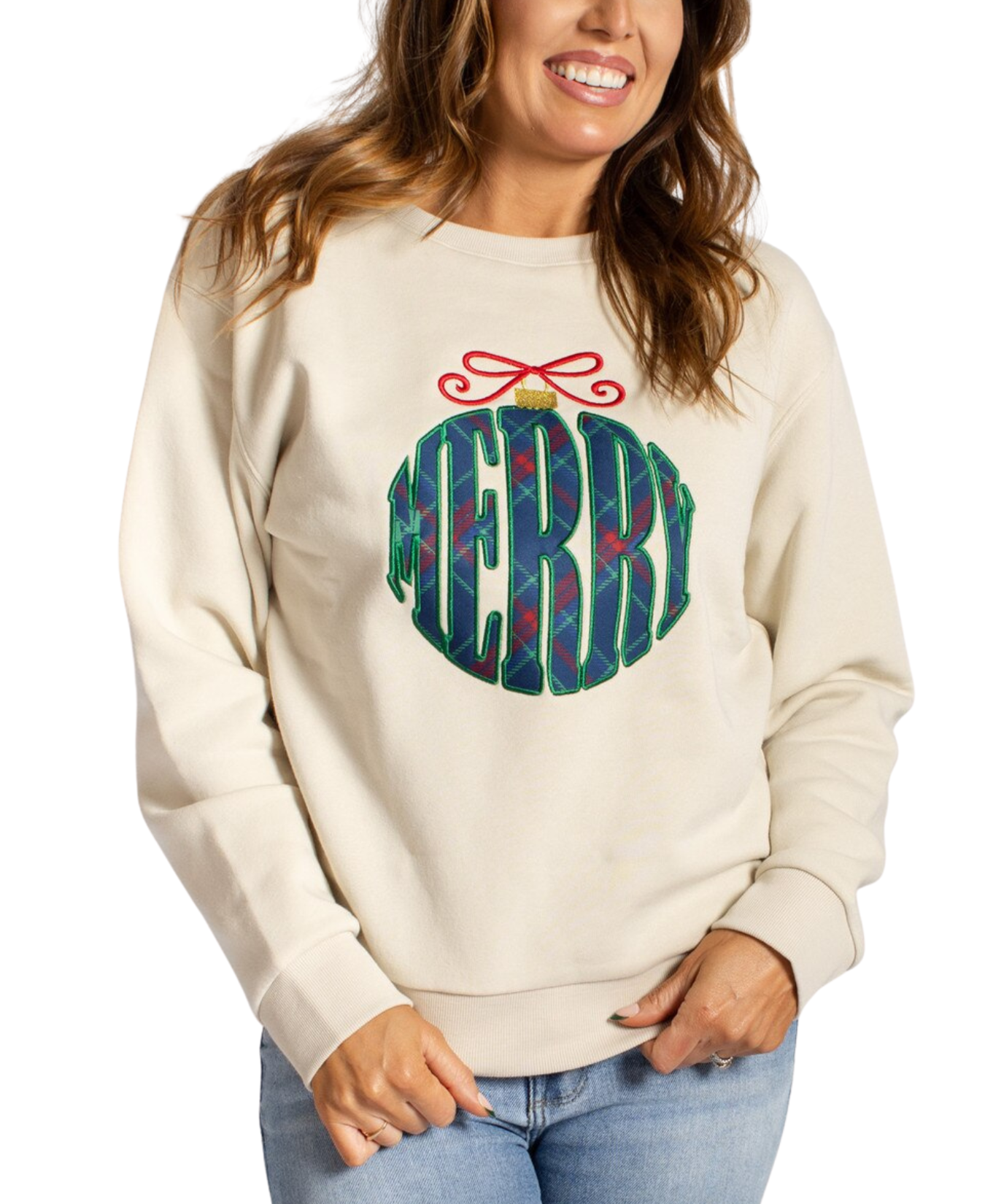 Merry Ornament Sweatshirt_The Royal Standard_502261006