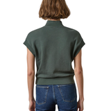 Mock Neck Top With Zip_Lilla P_PA3540