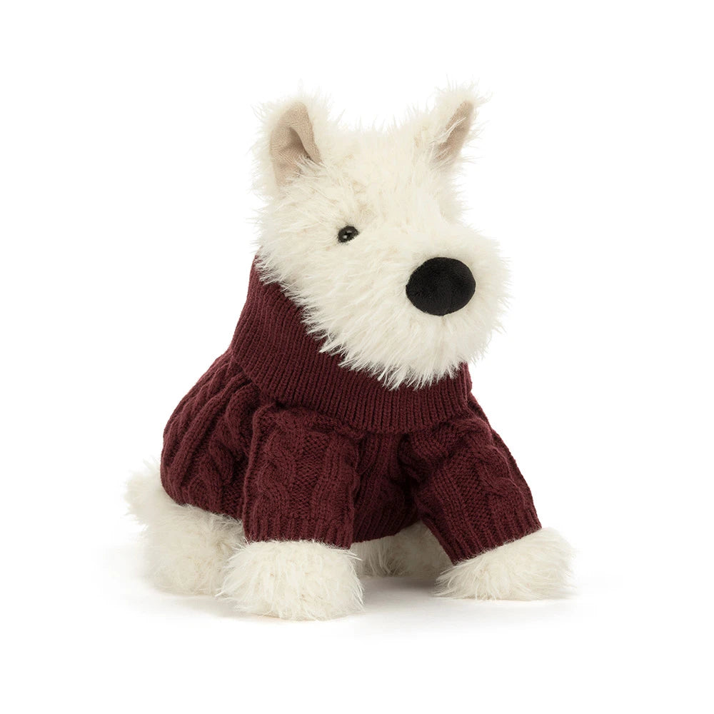 Munro Scottie Dog Winter Jumper Outfit_Jellycat_MUN2JUM