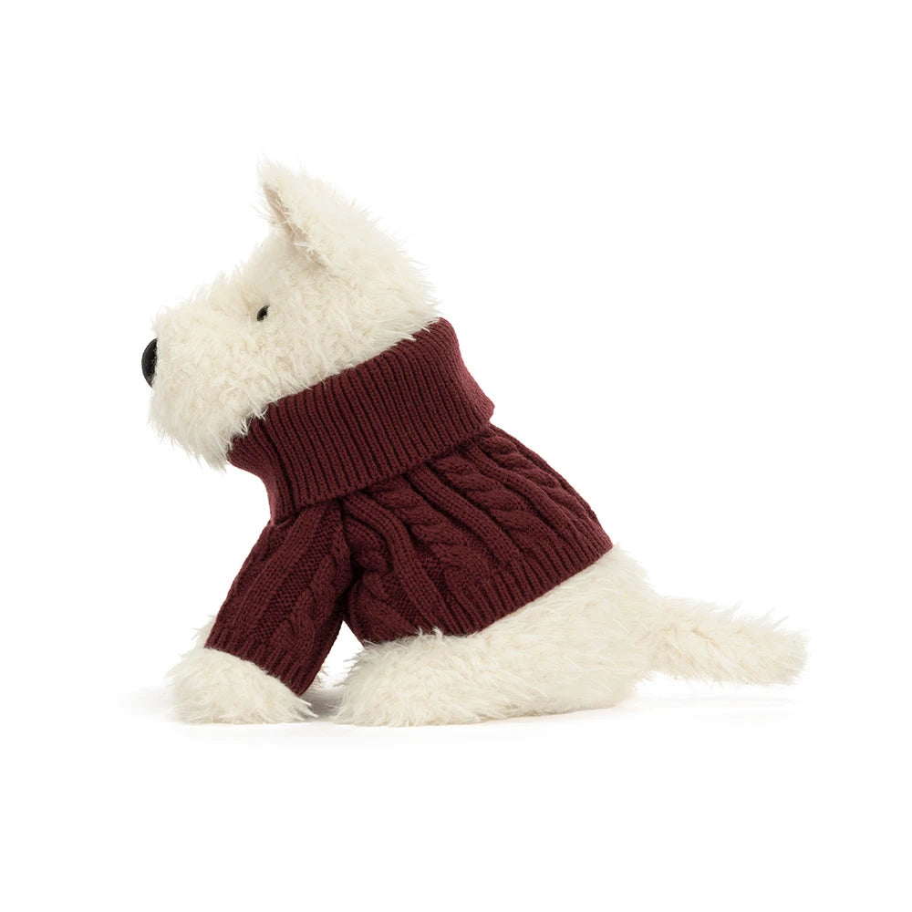Munro Scottie Dog Winter Jumper Outfit_Jellycat_MUN2JUM