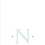 Paper Linen Boxed Guest Towel - Antique Initial in Robin's Egg Blue