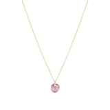 16" Necklace Gold -Reflection Small Charm