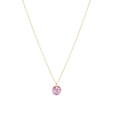 16" Necklace Gold -Reflection Small Charm
