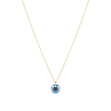 16" Necklace Gold -Reflection Small Charm