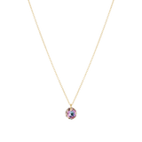 16" Necklace Gold -Reflection Small Charm