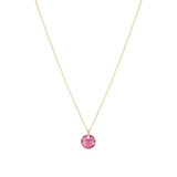 16" Necklace Gold -Reflection Small Charm